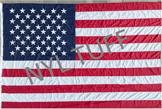 NYL-TUFF 12'x18' Nylon American Flag