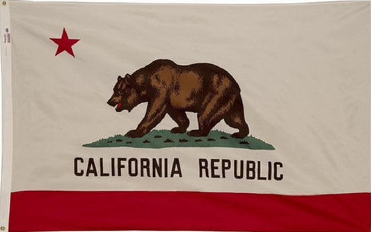 Nylon California Flag