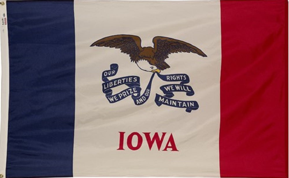 Iowa Nylon Flag