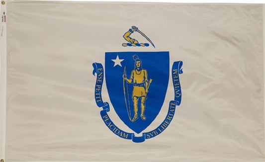 Nylon Massachusetts Flag