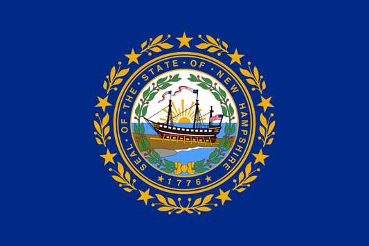 New Hampshire State Flag - 4x6 Feet