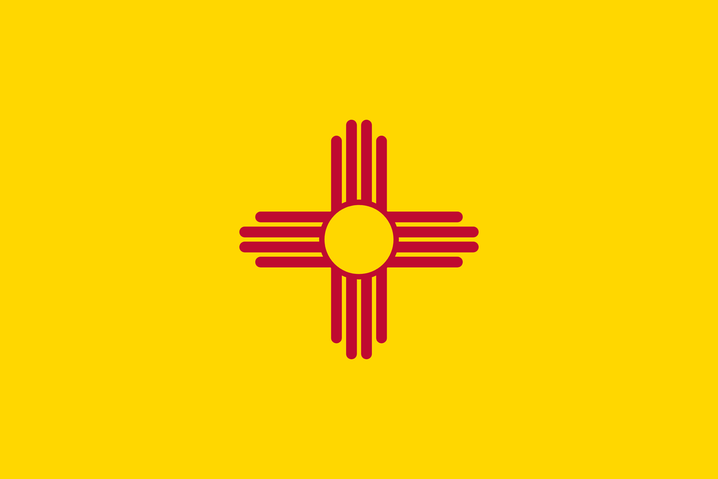 New Mexico State Flag - 3x5 Feet