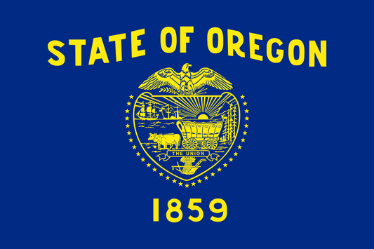 Oregon State Flag - 3x5 Feet