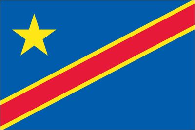 Congo Democratic Republic Flag