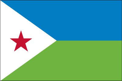 the flag of Djibouti