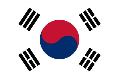 flag of South Korea