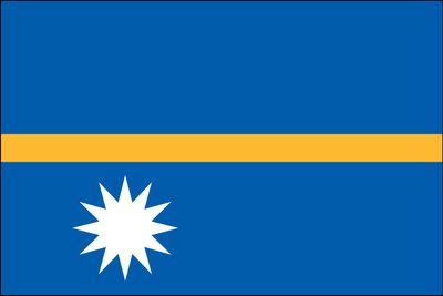 flag of Nauru