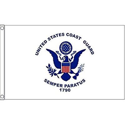 U.S. Coast Guard Nylon Flag - 3'x5'