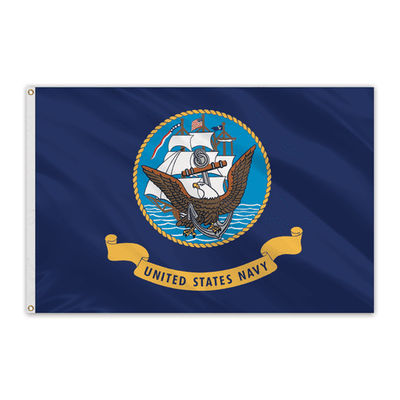 U.S. Navy Nylon Flag - 3'x5'